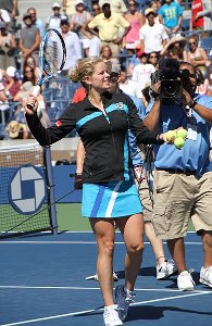 Kim Clijsters agli US Open 2010