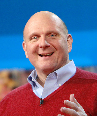 Steve Ballmer nel 2010 (Foto Microsoft Svezia)