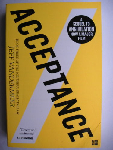 Accettazione di Jeff VanderMeer (Edizione britannica)