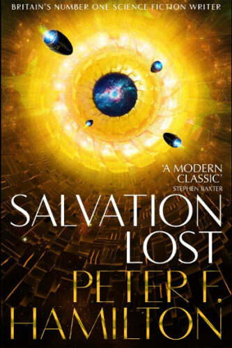 Salvation: la rovina dei mondi di Peter F. Hamilton (edizione britannica)